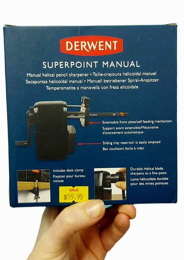 Mini Temperamatite Manuale Derwent SuperPoint